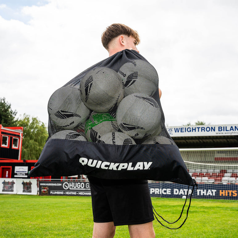 Quickplay Mesh Football Bag / Sack