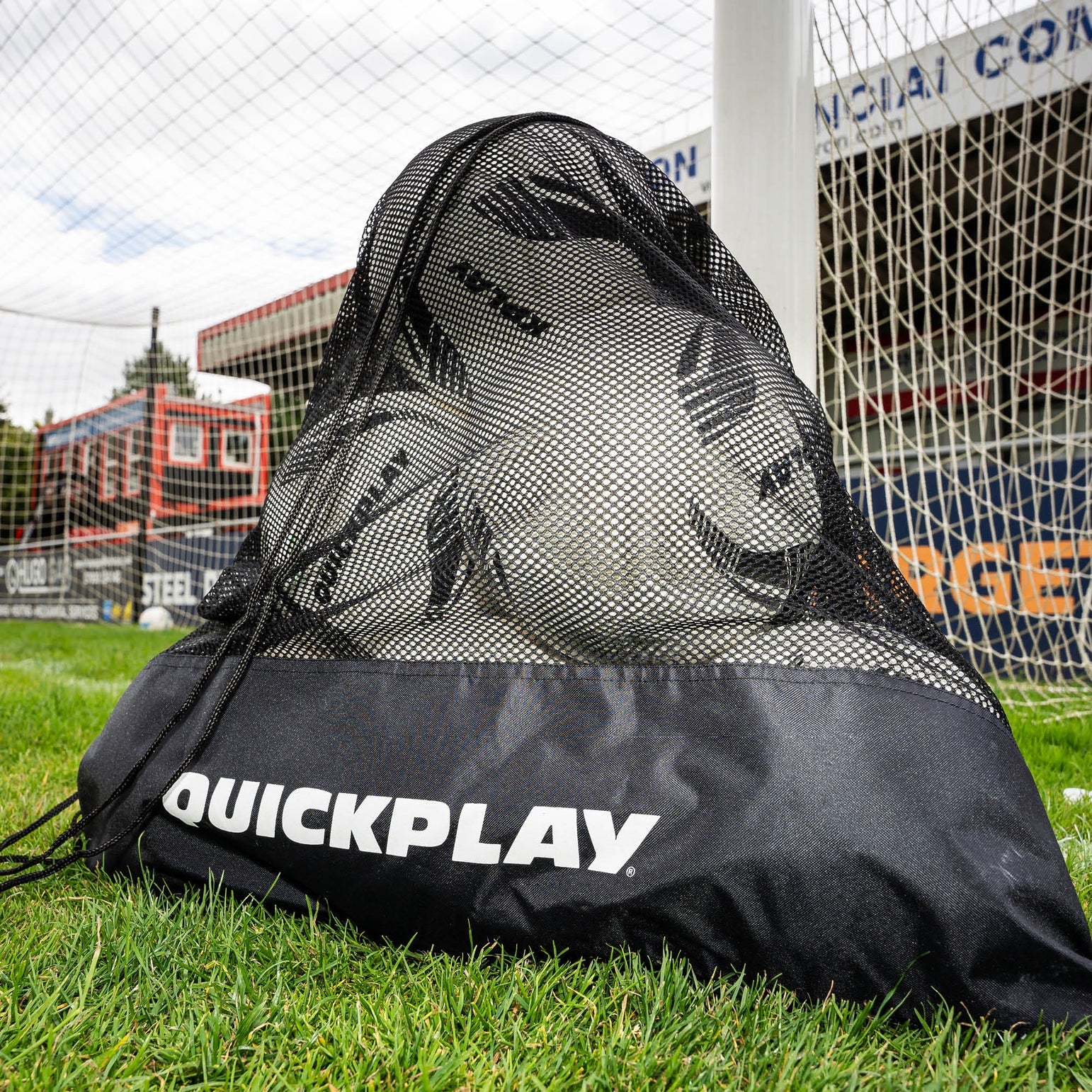 Quickplay Mesh Football Bag / Sack