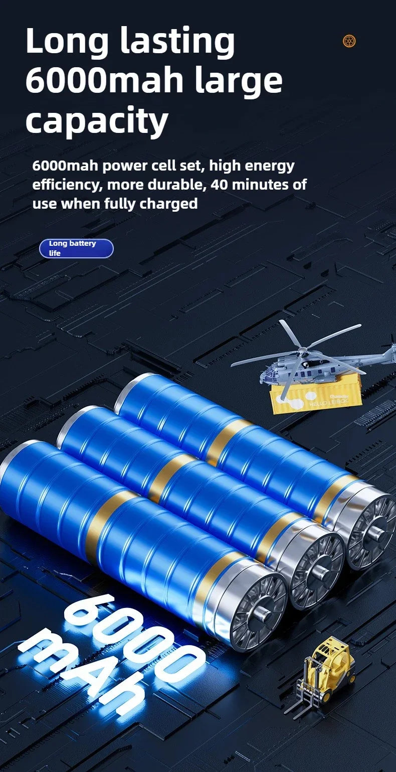 EAFC 6000mAh Air Pump Portable Automatic Compressor Wireless/Wired