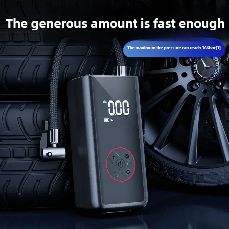 EAFC 6000mAh Air Pump Portable Automatic Compressor Wireless/Wired