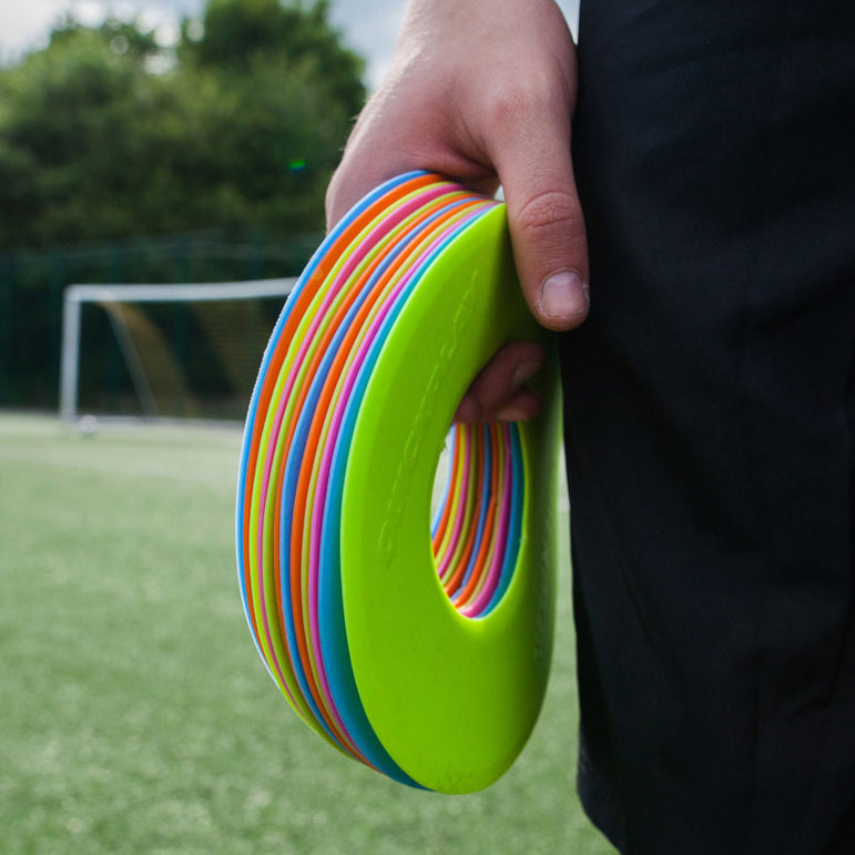 Quickplay Flat Markers Multi-Color (set of 10)